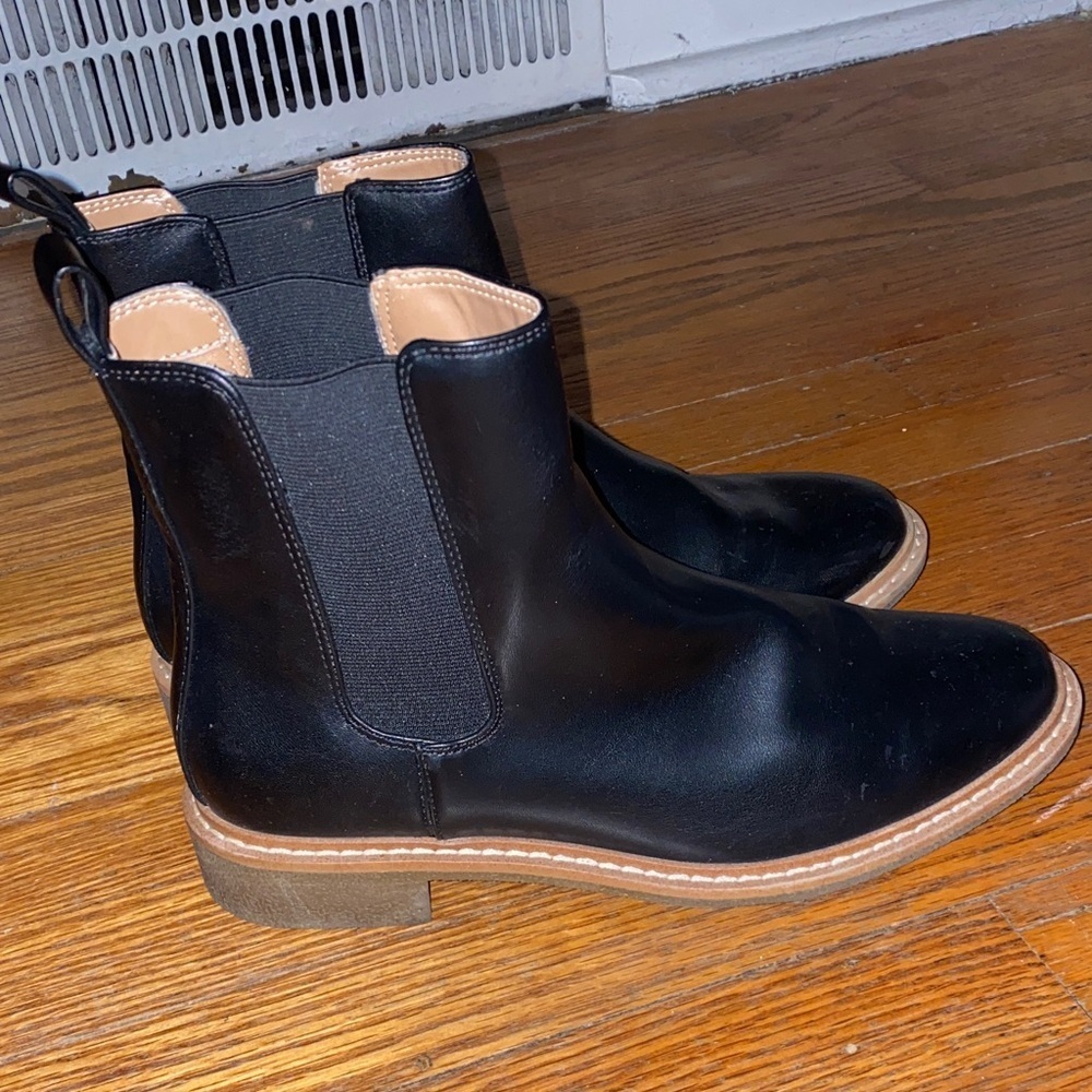 Classic Black  Ankle Boots size 7